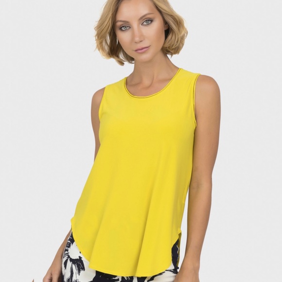 Joseph Ribkoff Tops - ✨NWT✨ Joseph Ribkoff Chartreuse Sleeveless Blouse